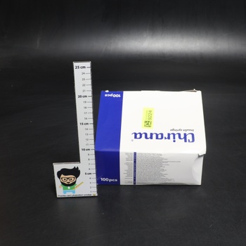 100 kusů víceúčelových měřicích nástrojů s plastovou zkumavkou U100 o objemu 0,5 ml, 30Gx5/16 (0,3