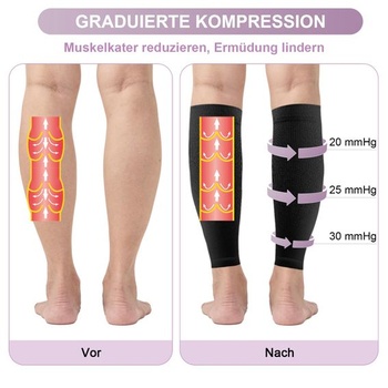 2 páry zdravotných kompresných pančúch, trieda 2, 20-30 mmHg, čierne, veľkosť L