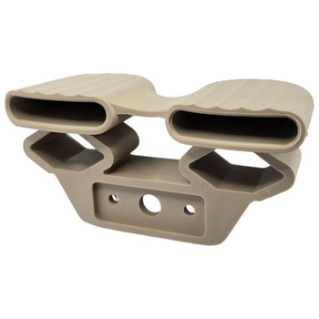 Cyclingcolors 10x Dvojité držáky lamel Dlouhé 38 x 8 mm Elastomer pro lamelový rošt Dřevěný rám