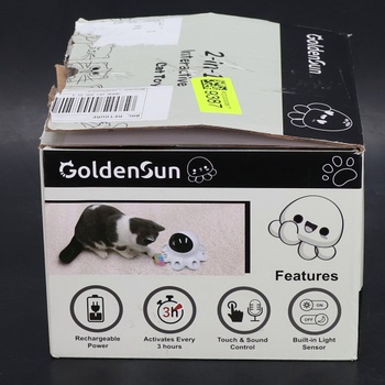 Laserová hračka GoldenSun T68-B pre mačky