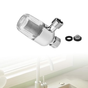 Vodní filtr do sprchy, vodní filtr z nerezové oceli 316 pro baterie, univerzální 4bodový filtr