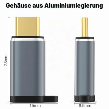 Adaptér AXFEE Lightning na USB-C (2 ks), Lightning samice na Type-C samec (2 ks)