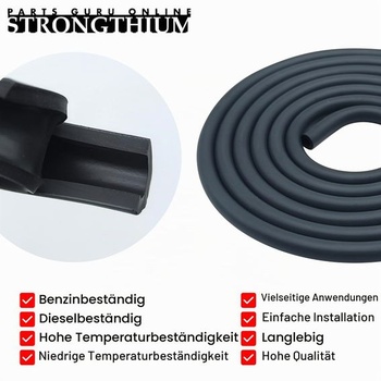Univerzálna palivová hadica Strongthium 2x1m 6mm (1/4