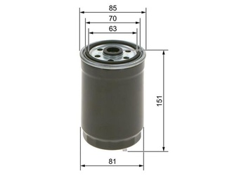 Palivový filter BOSCH 1457434329