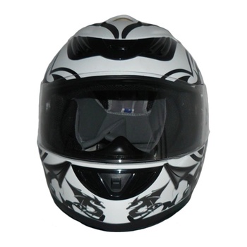 Integrální helma Protectwear H510 šedobílá S