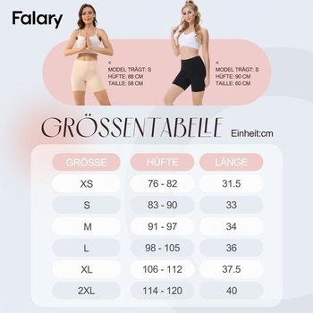 FALARY Dámske cyklistické kraťasy Spodná bielizeň Krátke nohavice Pod šaty Sukne Legíny Kraťasy