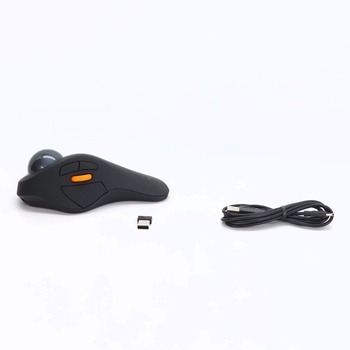 ProtoArc Bezdrôtová Bluetooth trackballová myš, EM03 NL Dobíjacia ergonomická trackballová myš s