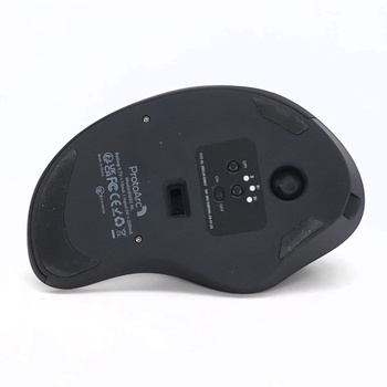 ProtoArc Bezdrôtová Bluetooth trackballová myš, EM03 NL Dobíjacia ergonomická trackballová myš s