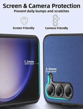Púzdro X-level pre Samsung Galaxy S23, pravé silikónové kožené púzdro, tenké protišmykové,