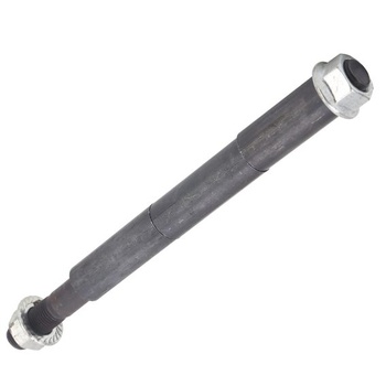 Zadná náprava (160 x 10 mm), oceľová náhradná náprava pre 8-palcové elektrické kolobežky, jednoduchá