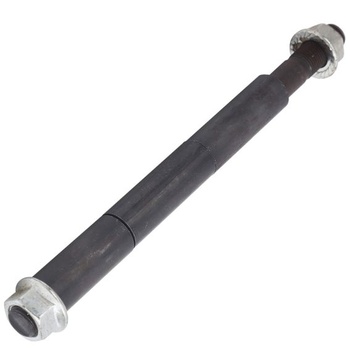 Zadná náprava (160 x 10 mm), oceľová náhradná náprava pre 8-palcové elektrické kolobežky, jednoduchá