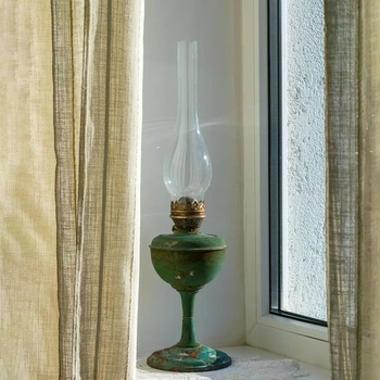 Tienidlo Ciieeo pre olejovú lampu vyrobené z číreho skla, sklenený valec pre petrolejovú lampu,