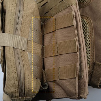 WYNEX Molle popruh 6 palců, taktický Molle popruh Molle popruh upevnění popruhu patentní spona