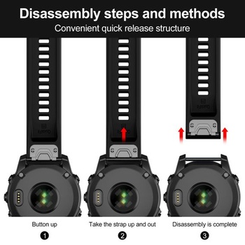 Remienok 26mm pre Fenix ​​8 51mm/7X Pro/6X Pro/5X Plus/7X/6X/5X/3 HR oranžovo-čierny