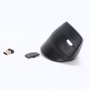 Bezdrôtová myš Acer Ergonomic, dobíjacia vertikálna myš 2,4 GHz s rozlíšením 3 DPI, 6 tlačidiel,