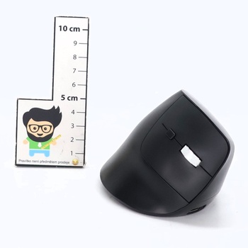 Bezdrôtová myš Acer Ergonomic, dobíjacia vertikálna myš 2,4 GHz s rozlíšením 3 DPI, 6 tlačidiel,