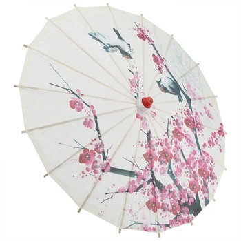 Japonský dáždnik, dáždnik gejša, naolejovaný papierový…