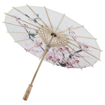 Japonský deštník, deštník gejša, naolejovaný papírový deštník, japonské deštníky pro ženy, japonský
