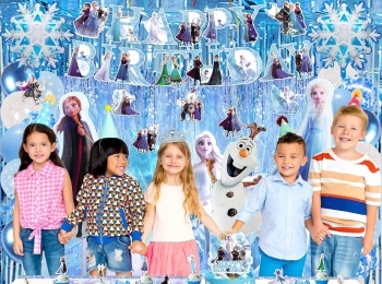 Veľká narodeninová sada Frozen 51ks