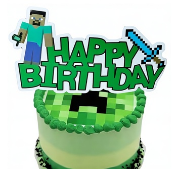 Veľká narodeninová sada Minecraft Pixel 49ks