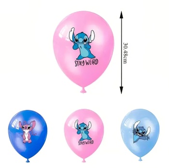 Veľká narodeninová sada Lilo a Stitch 46ks