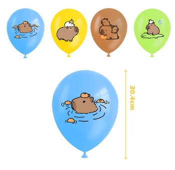 Veľká narodeninová sada Capybara 42ks