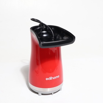 Stroj na popcorn Edihome červený