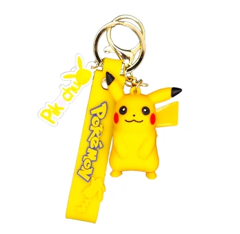 Detská kľúčenka Pokémon Pikachu s pútkom a karabínou