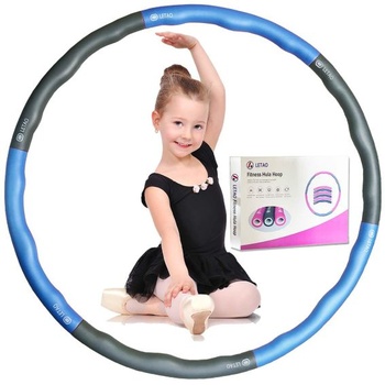 LETAO Hula Hoop pre deti od 4 rokov | Modrošedá hula hoop…