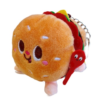 Detská kľúčenka Hamburger