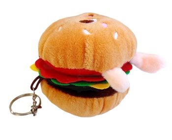 Detská kľúčenka Hamburger