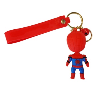 Detská kľúčenka Spiderman s pútkom a karabínou