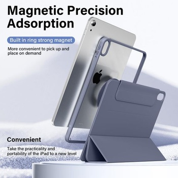 Magnetický kryt JKSML pro iPad Air 11 palců (M4/M3/M2) 2026/2025/2024 modrošedý