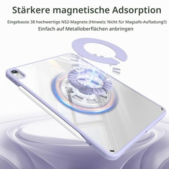 Magnetický kryt JKSML pro iPad Air 11 palců (M4/M3/M2) 2026/2025/2024 modrošedý