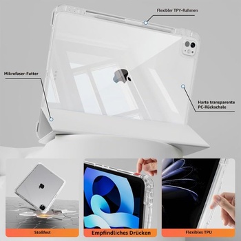 Puzdro JKSML pre iPad Pre 13 palcov (M5/M4) 2025/2024 - šedé