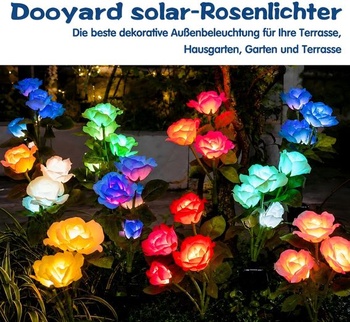 Sada solárních růží DooYard 744348864374