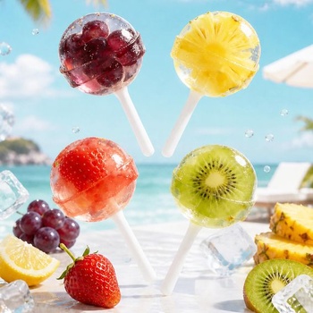 Forma na zmrzlinu Lollipop, sada 8 foriem na lízanky, silikónové formy na zmrzlinu, mini formy na