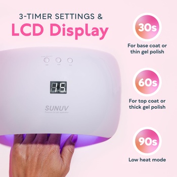 LED sušička nehtů SUNUV Pura08PK