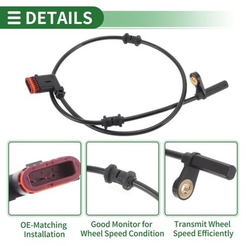INFINAUTO ABS senzor otáček kola pro Mercedes-Benz E260 2010-2016