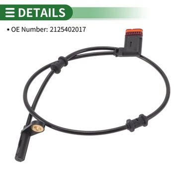 INFINAUTO ABS senzor otáčok kolesa pre Mercedes-Benz E260 2010-2016