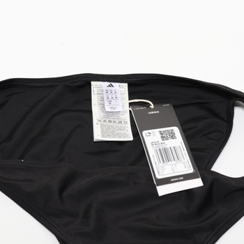 Dámske bikiny adidas 3 Stripes V-Back, čierne/biele, 36