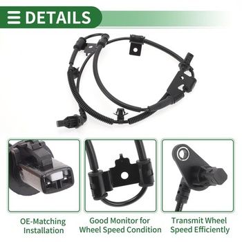 INFINAUTO Snímač otáček kola ABS pro Kia Sportage 05-10 1 kus