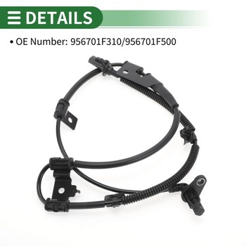 INFINAUTO Snímač otáček kola ABS pro Kia Sportage 05-10 1 kus