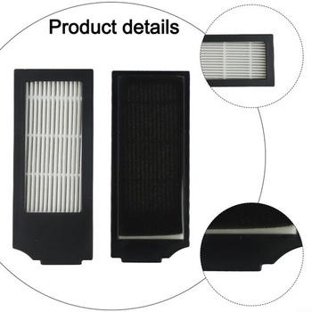 Náhradné diely pre vysávače Ecovacs Deebot X1 Plus, 1 x valcová kefa, 2 x filtre, 2 x bočné
