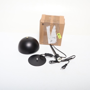 Stolová lampa Briloner, čierna, 35 cm
