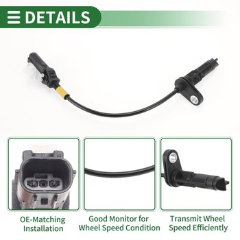 INFINAUTO Snímač otáčok kolesa s ABS pre Toyota Land Cruiser 10-16