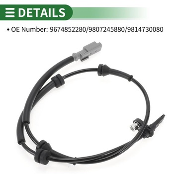 INFINAUTO Snímač otáček kola s ABS pro Peugeot 308 2015 (1 kus)