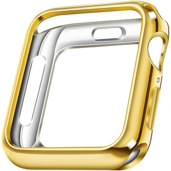 Kompatibilný s puzdrom Apple Watch 42mm Series 10 (2024), ultratenké púzdro s TPU pokovaním,
