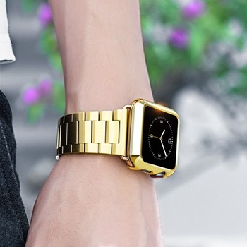 Kompatibilný s puzdrom Apple Watch 42mm Series 10 (2024), ultratenké púzdro s TPU pokovaním,