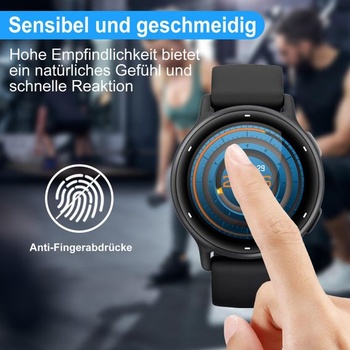 Ochranná fólie na displej Elecshion pro Garmin Vivoactive 6 42 mm, 3 kusy, tvrdost 9H, odolná fólie